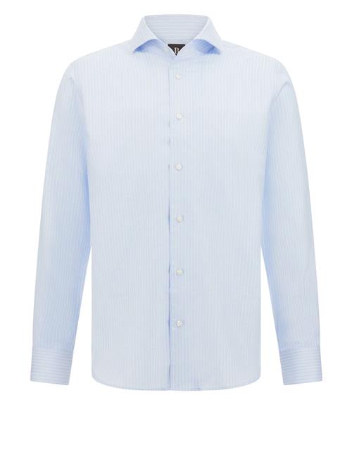 Boggi Milano Skjorte  lyseblå / hvid