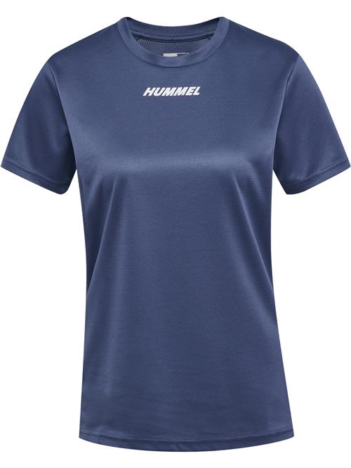 Hummel Funktionsbluse  navy / sort / hvid
