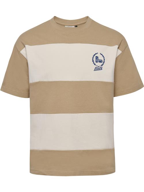 Hummel Bluser & t-shirts  creme / camel / safir