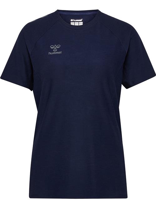 Hummel Funktionsbluse 'Cima 2.0'  navy / grå