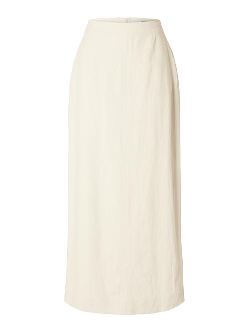 SELECTED Nederdel 'SLFILUNA'  creme