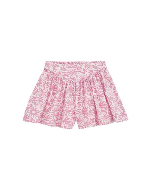 WE Fashion Bukser  lys pink / hvid