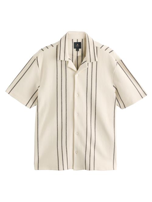 Next Skjorte  sort / uldhvid