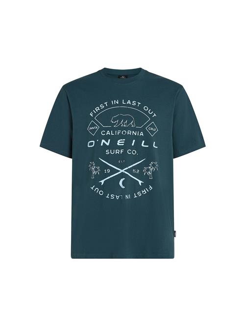 O'NEILL Bluser & t-shirts  cyanblå / hvid