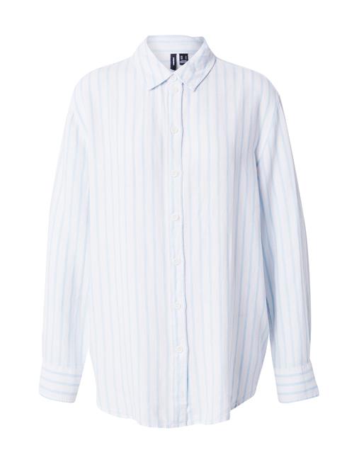 VERO MODA Bluse 'VMLinn'  mint / hvid