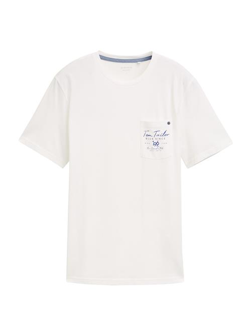 TOM TAILOR Bluser & t-shirts  safir / offwhite