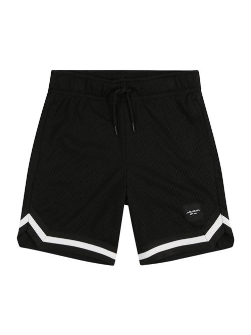 Jack & Jones Junior Bukser 'JPSTKarl'  sort / hvid