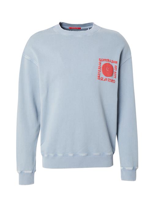 SCOTCH & SODA Sweatshirt  dueblå / rød