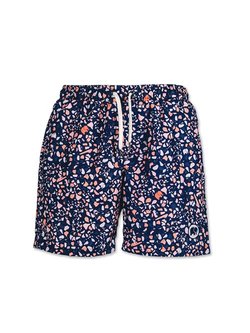 Trendsplant Badeshorts ' TERRAZZO SEAQUAL®YARN '  blå