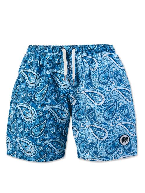 Trendsplant Badeshorts ' PAISLEY SEAQUAL®YARN '  blå