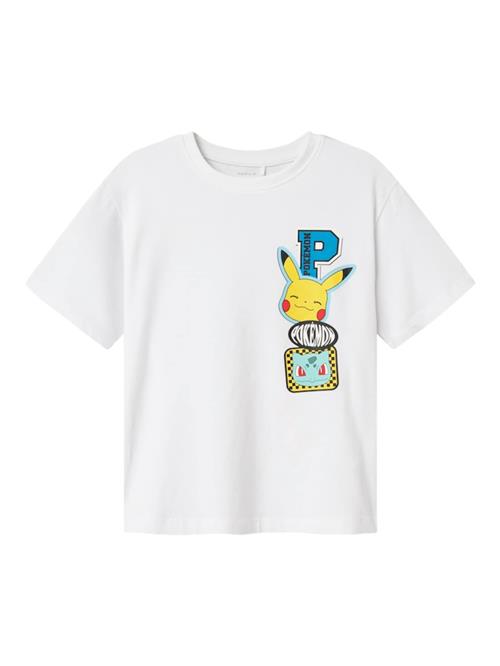 NAME IT Shirts 'NKMJeno Pokemon'  blå / gul / grøn / hvid