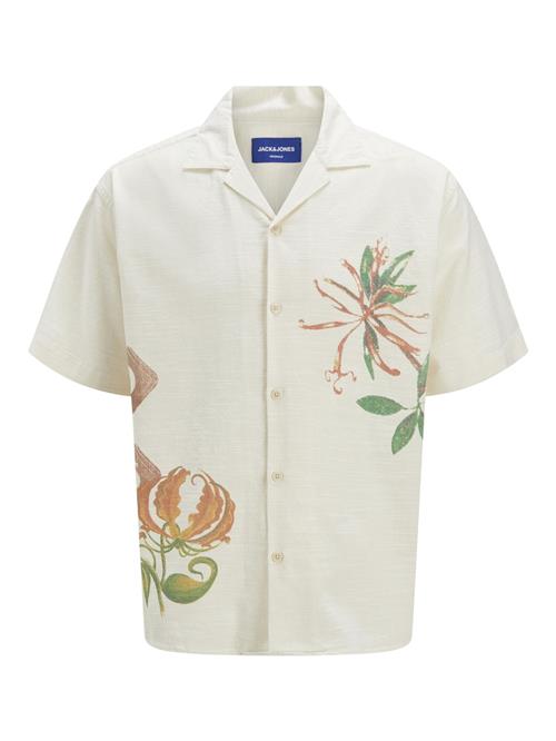 Jack & Jones Junior Skjorte  brun / grøn / hvid