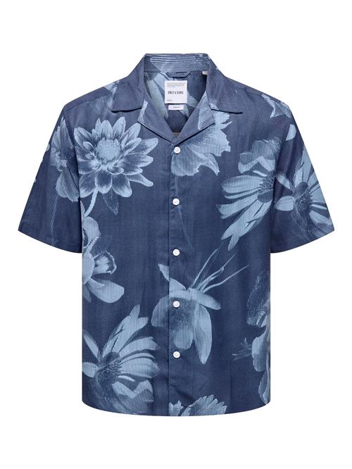 Only & Sons Skjorte 'ONSRocket'  blå / lyseblå