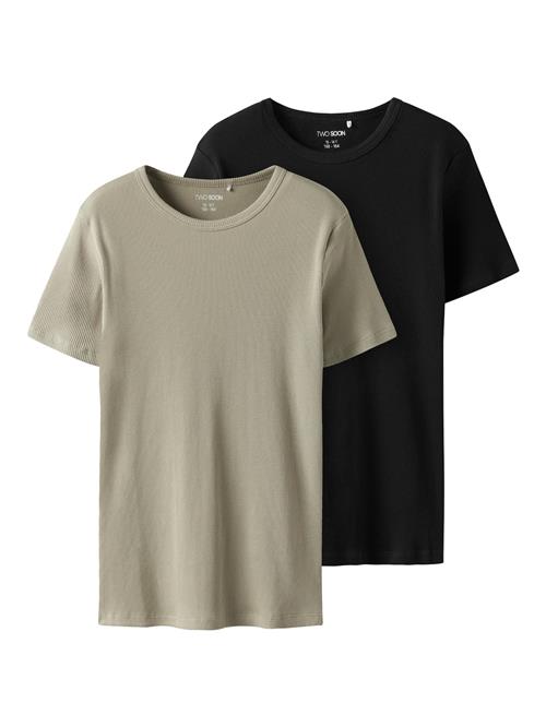 TWO SOON Bluser & t-shirts  khaki / sort