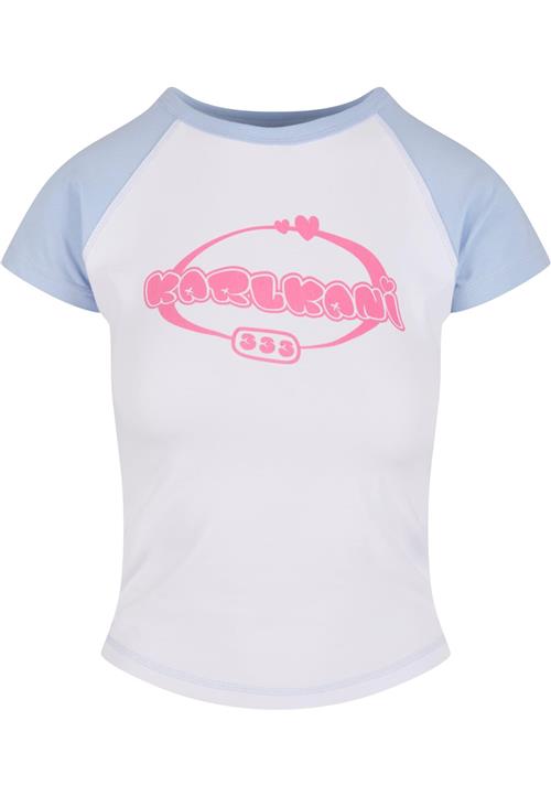 Karl Kani Shirts  lyseblå / lys pink / hvid