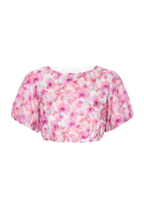 DreiMaster Vintage Bluse 'Vintage'  orkidee / pink / hindbær / hvid