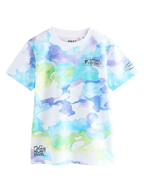 Next Shirts  azur / lysegrøn / lyselilla / hvid