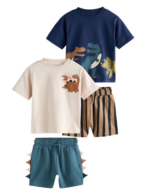 Next Sæt  beige / navy / cyanblå / brun