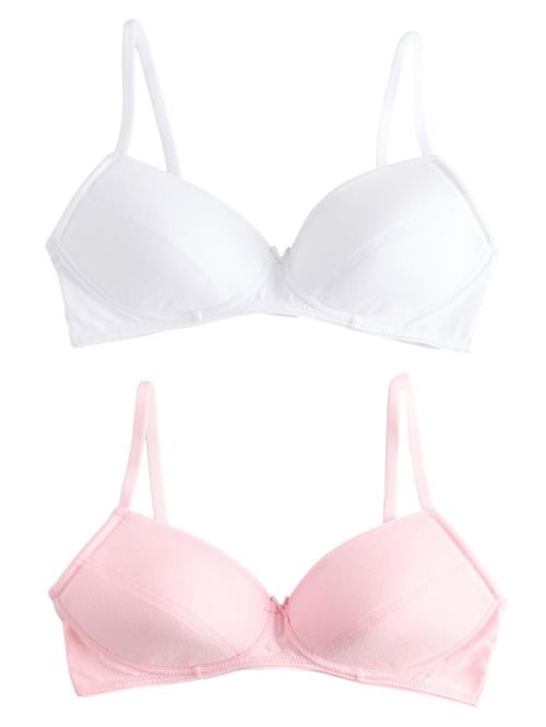 Next BH  lyserød / hvid