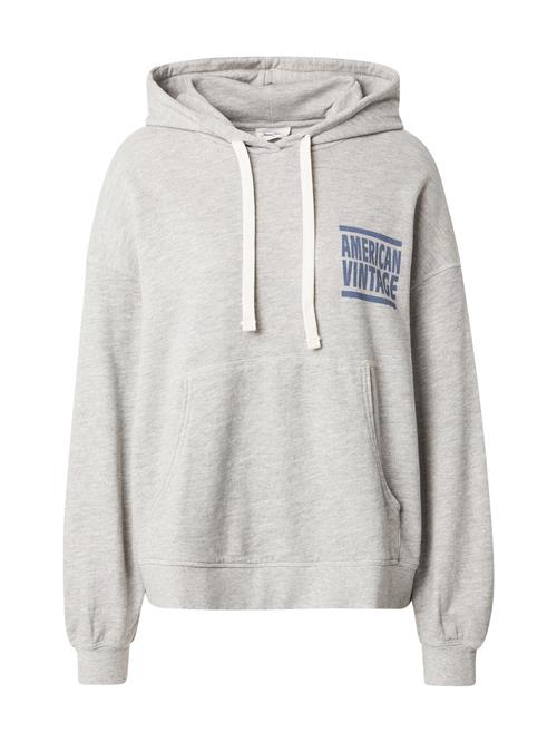 AMERICAN VINTAGE Sweatshirt  safir / grå-meleret