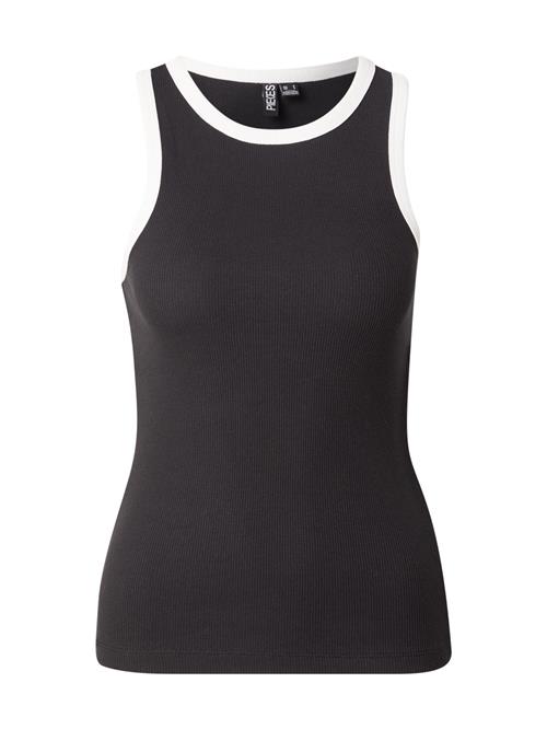 PIECES Overdel 'PCMAY'  sort / hvid