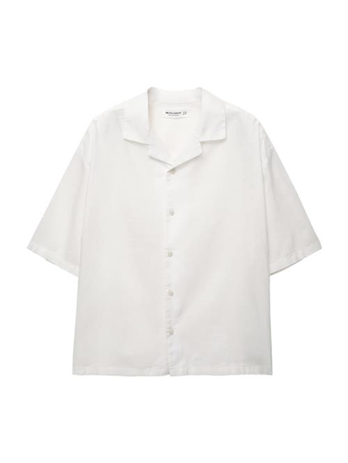 Pull&Bear Skjorte  naturhvid