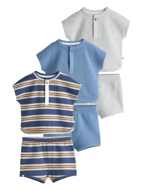 Next Sæt  blå / navy / brun / lysegrå