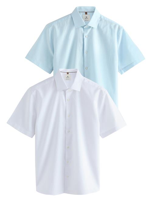 Next Skjorte  lyseblå / hvid