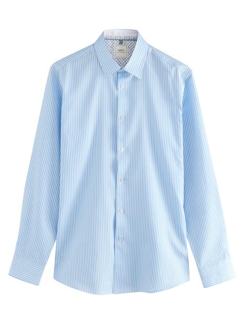 Next Skjorte  lyseblå / hvid