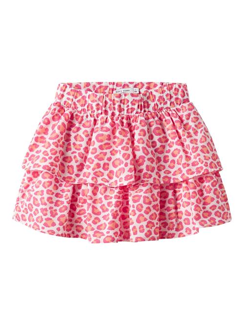 NAME IT Nederdel 'NKFVinaya'  orange / pink / hvid