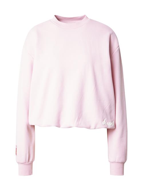OH APRIL Sweatshirt 'Zuri Balloon'  pastelpink / hvid