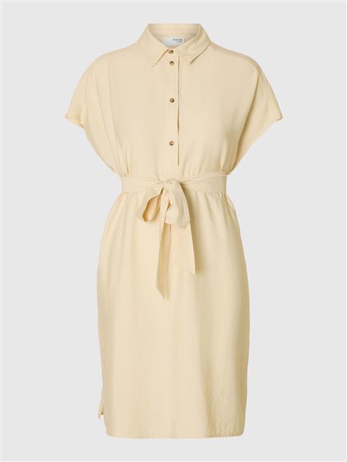 SELECTED Blusekjole  creme