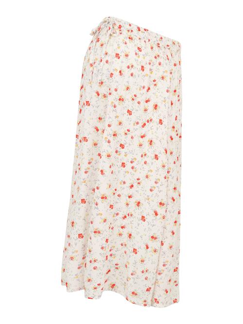 MAMALICIOUS Nederdel 'MLORA'  gul / pastelgrøn / rød / hvid