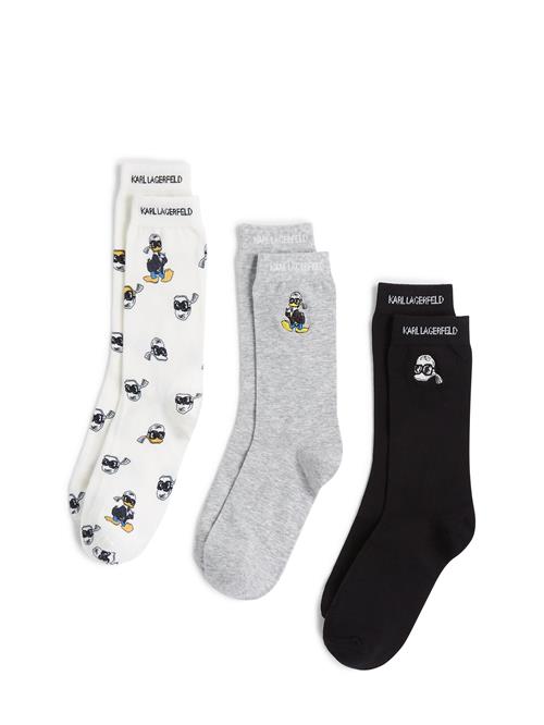 Karl Lagerfeld Sokker 'Disney'  curry / grå / sort / hvid
