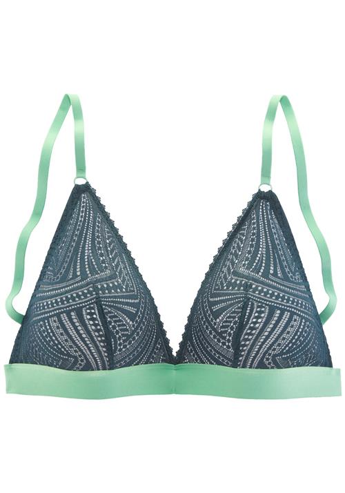 s.Oliver BH  petroleum / lysegrøn