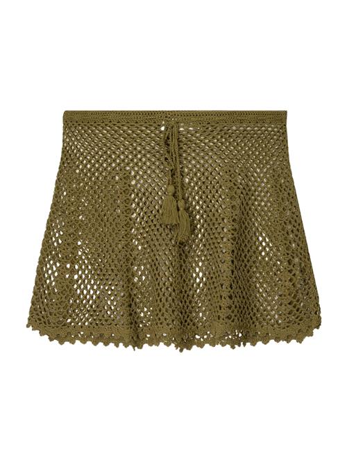 Bershka Nederdel  oliven