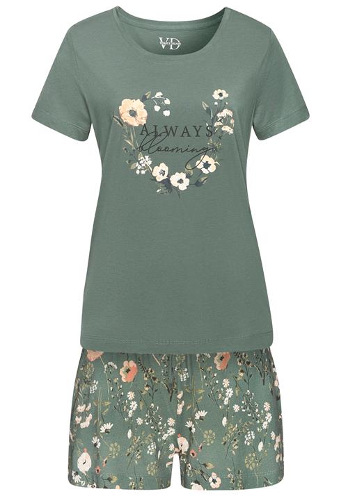 LASCANA Shorty  lysegul / jade / fersken / hvid