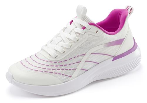 LASCANA Sneaker low  lilla / hvid