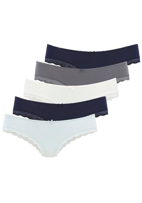 LASCANA Slip  navy / lyseblå / grå / hvid