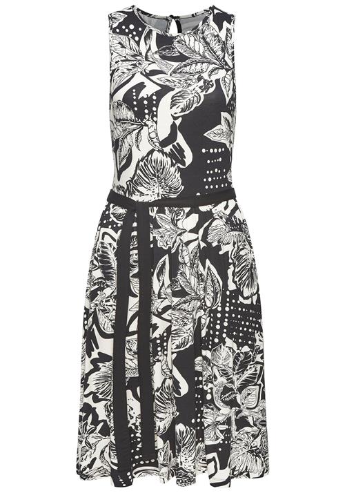 VIVANCE Kjole  sort / hvid