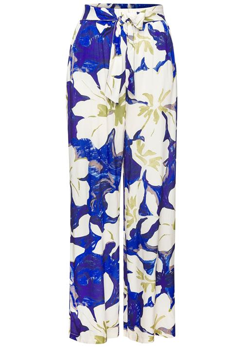 VIVANCE Bukser  royalblå / siv / naturhvid