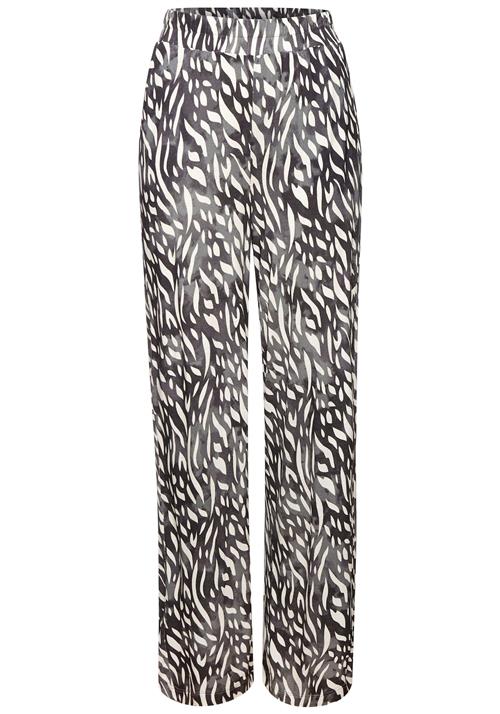 LASCANA Bukser  creme / sort-meleret