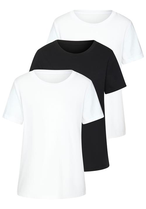 BEACH TIME Shirts  sort / hvid