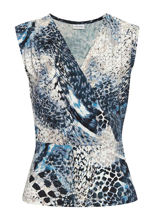 LASCANA Overdel  beige / blå / marin / hvid