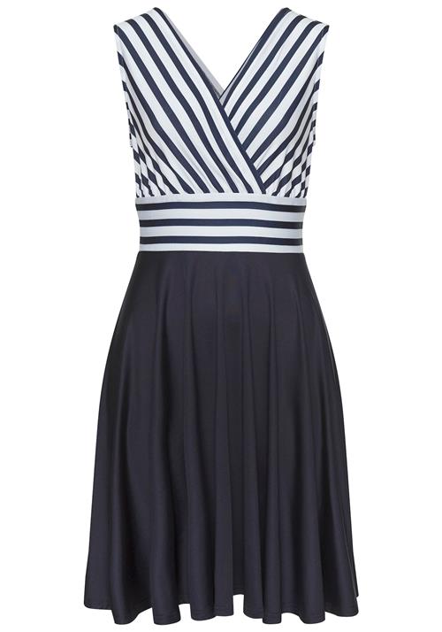 LASCANA Sommerkjole  navy / hvid