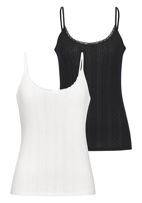 VIVANCE Sticktop  sort / hvid