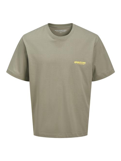 JACK & JONES Bluser & t-shirts 'JCOUnion'  gul / grå