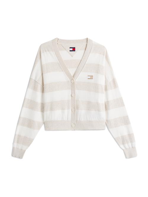 Tommy Jeans Cardigan  beige / hvid