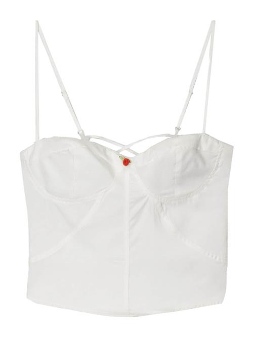 Bershka Overdel  hvid