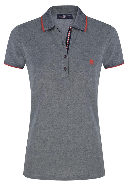 Jimmy Sanders Shirts  navy / rød / hvid